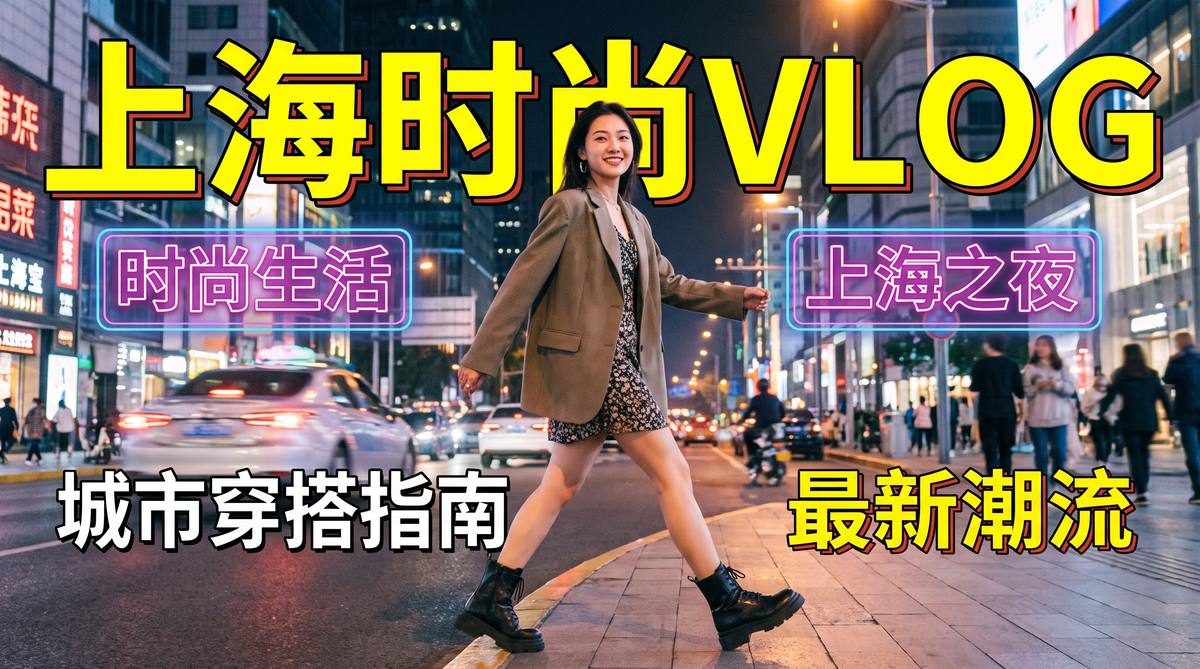 溏心 溏心时尚生活视频：上海街拍穿搭指南，最新潮流
